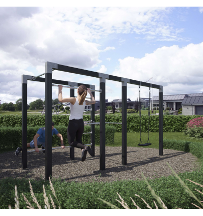 Outdoor fitness - Model 3 - Sort