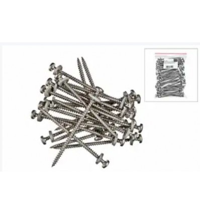 RIAS Skrue 5,5 x 120 mm m/borespids og spændeskive