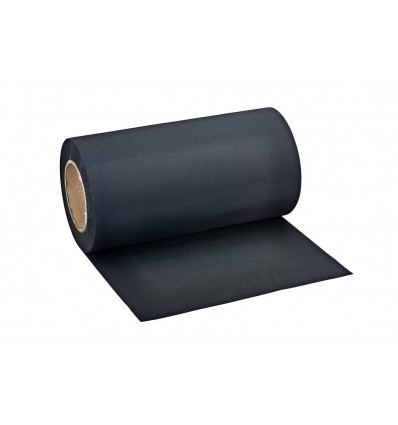 Sort EPDM inddækningsgummi 10 mtr