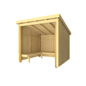 Nordic Bålhytte 5m2