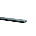 Bygtjek ventilationsliste 210cm - 45mm sort pvc