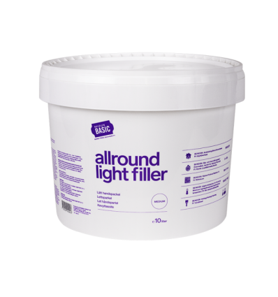 Basic Letspartel til indevendige vægge og lofter