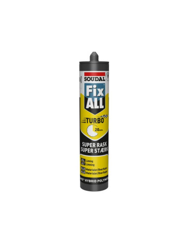 Soudal Fix All turbo montagelim 290ml hvid