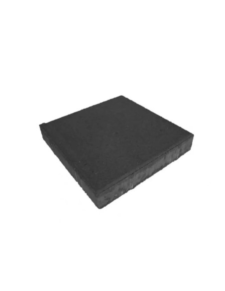 Havefliser 60X60X8cm sort