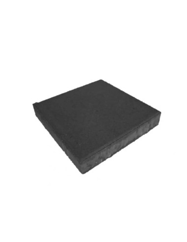 Haveflise 30x30x6cm Sort