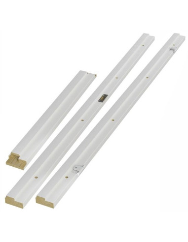 Karmsæt uden bundstykke 128mm hvid