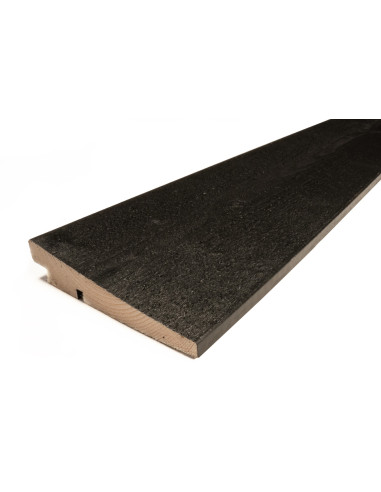 FT KLINKPROFIL 3935R SORT RAL 9005 25X125MM