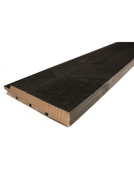 FT UNDERSTERN 3006R SORT RAL 9005 25X150X5100MM (4 STK PR PAKKE)