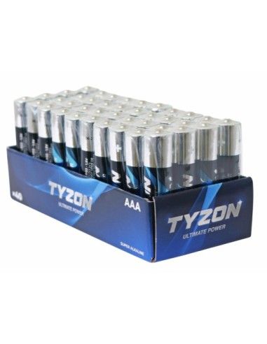 Tyzon Alkaline Batterier 1,5V AAA 40 Stk