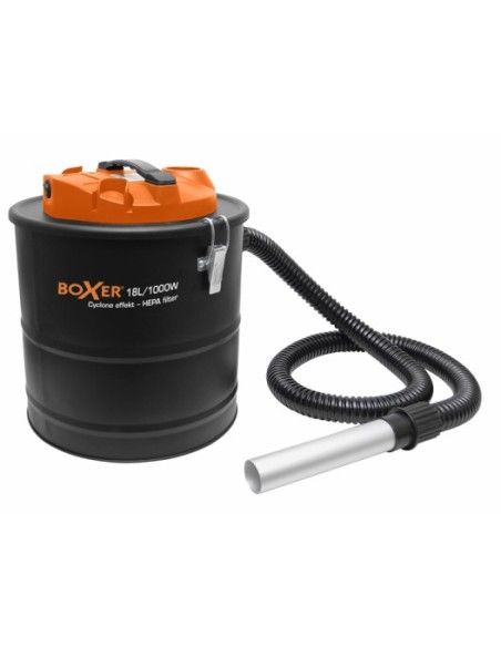 Boxer Cyclone askesuger med HEPA filter 18 liter med motor 1000 Watt