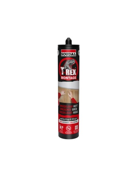 SoudaL T-Rex Montage Omgående greb "rød" 380g