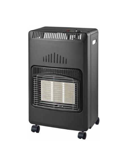 Sammenklappelig Gasvarmeovn 3 varmetrin 1,5/2,8/4,2 kw incl. regulator & slange