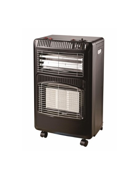 Sammenklappelig Gasvarmeovn med varmeblæser & 3 varmetrin 1,5/2,8/4,2 kw