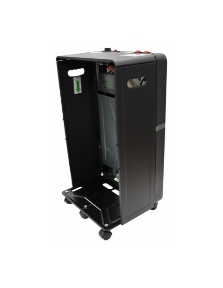 Sammenklappelig Gasvarmeovn med varmeblæser & 3 varmetrin 1,5/2,8/4,2 kw