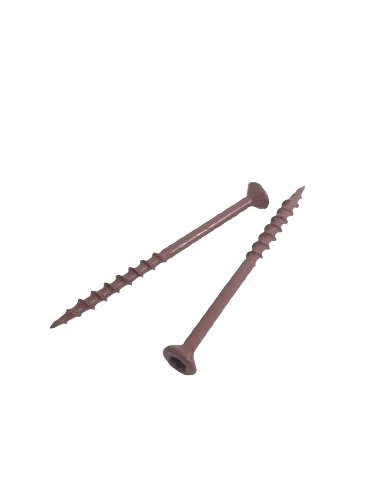4,2x55 mm montageskrue 250stk. *BRUN*