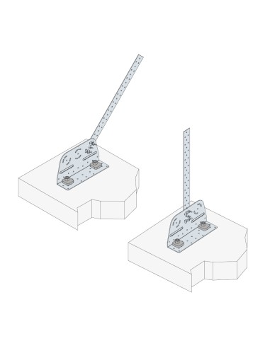 Simpson Strong-tie startbeslag til vindtrækbånd...