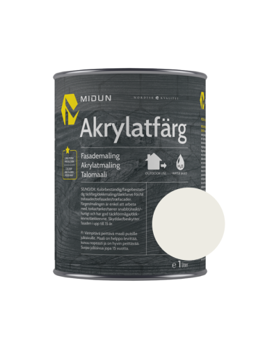 Midun Træbeskyttelse Hvid