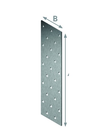 Hulplade 40x160x2,0mm