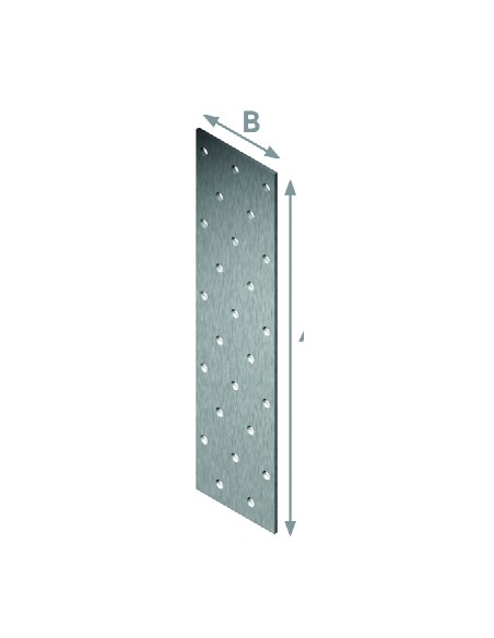 Hulplade 100x300x2mm
