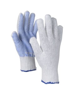 OX-ON Strikhandske med dot str 8