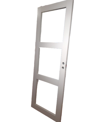 SPOT - Safco glasdør med 3 felter 72,6 m8x21