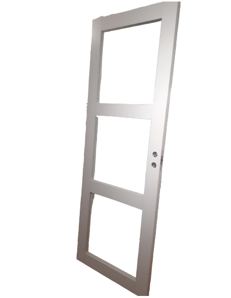 SPOT - Safco glasdør med 3 felter 72,6 m8x21