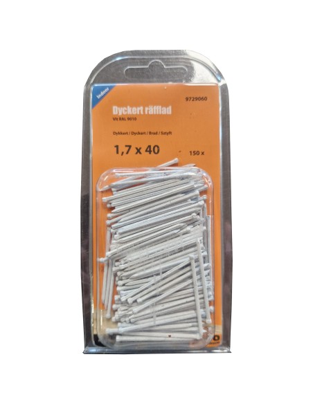 BG Dykker Hvid 1,7x40mm