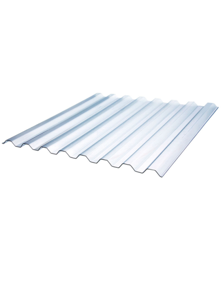 Trapezplade polykarbonat 400cm KLAR