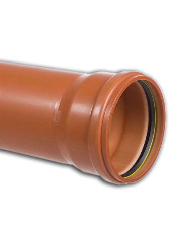 BG Kloakrør 110mm PVC - 3,0 meter