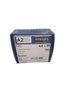 SPOT - Bygtjek Planeternitskrue tx20 ø4,8x38mm 100 stk