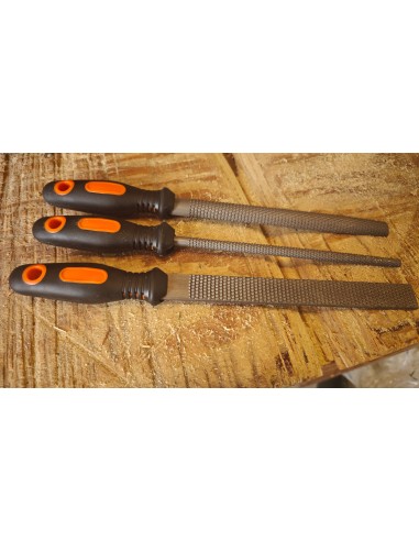 BG Raspesæt 3dele Ekstra grov til træ (Flad,...