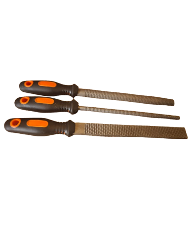 BG Raspesæt 3dele Ekstra grov til træ (Flad,...