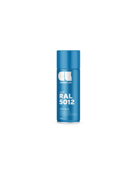 Cosmos spraymaling light blue ral 5012 - 0,4lt