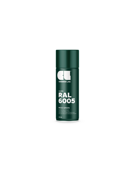Cosmos spraymaling moss green ral 6005 - 0,4lt