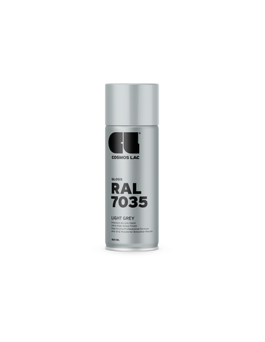 Cosmos spraymaling light grey ral 7035 - 0,4lt