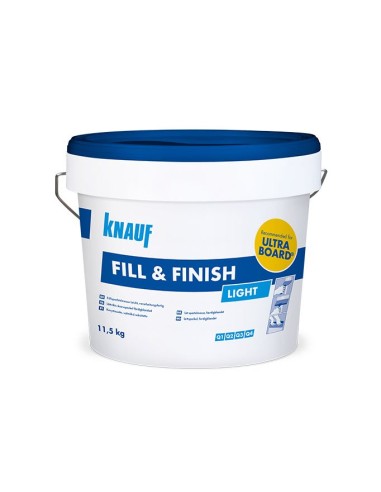 Knauf Fill & Finish light hvid spartelmasse 10lt