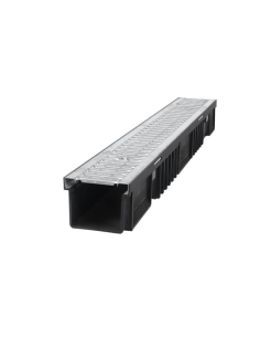 Afvandingsrende 10,5x13x100cm med klikfunktion