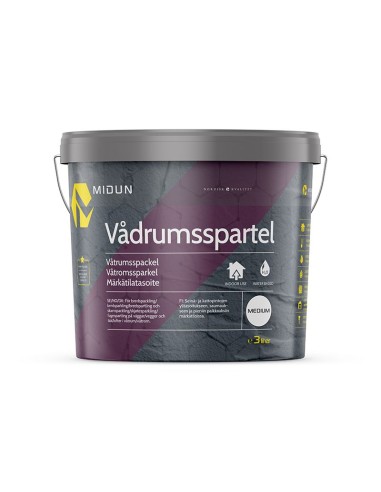 Midun Vådrumsspartel Medium 3 liter