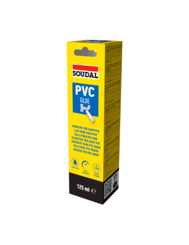 Soudal rørlim pvc tagrendelim 125ml