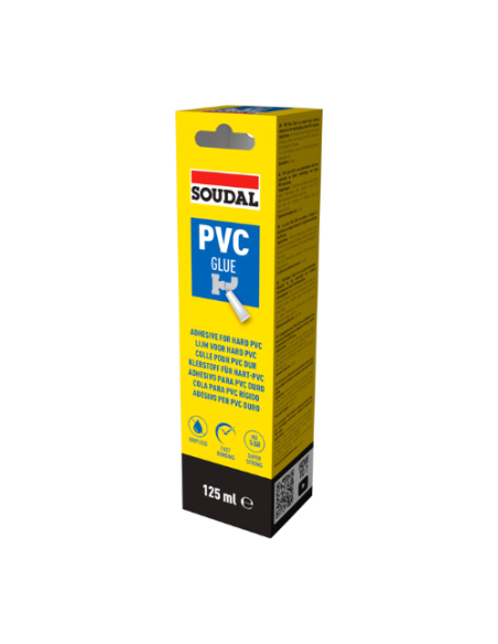 Soudal rørlim pvc tagrendelim 125ml