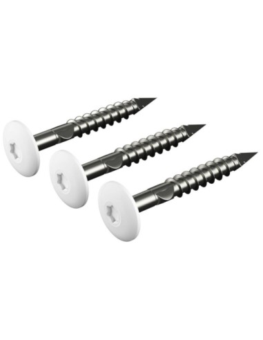 Hardieplank Træskrue 4,8x38mm M/Borespids & vinge 75stk A2 (kræver ikke forboring)