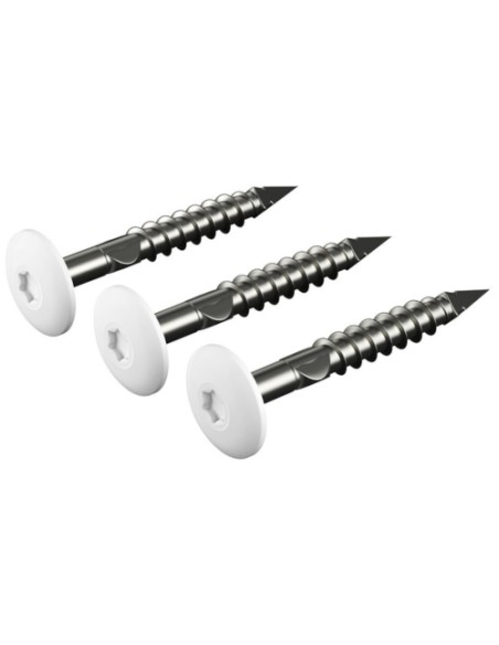 Hardieplank Træskrue 4,8x38mm M/Borespids & vinge 75stk A2 (kræver ikke forboring)