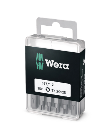 Wera bits 867/1 z DIY 10stk. - TX20