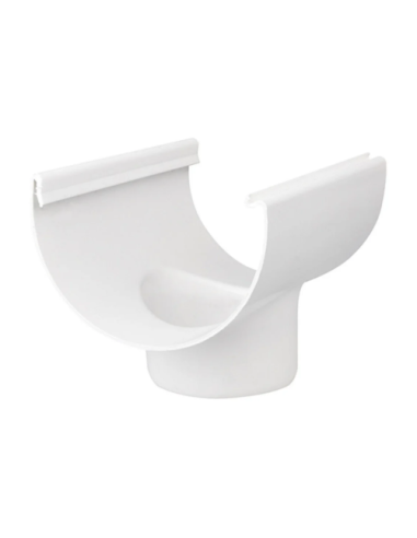 Tudstykke Ø75 MM PVC HVID