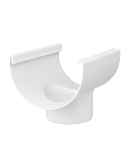 Tudstykke Ø75 MM PVC HVID