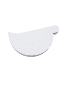Endebund 100 MM PVC HVID
