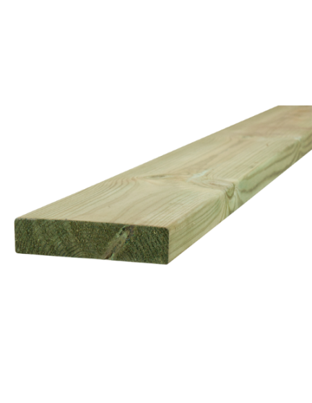 28x120 mm terrassebrædder trykimp. NTR-AB fyr