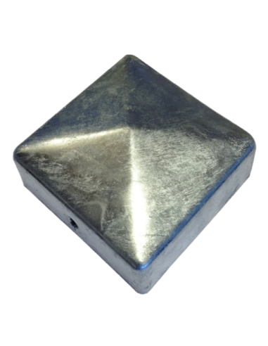 Stolpehat galvaniseret 97x97mm