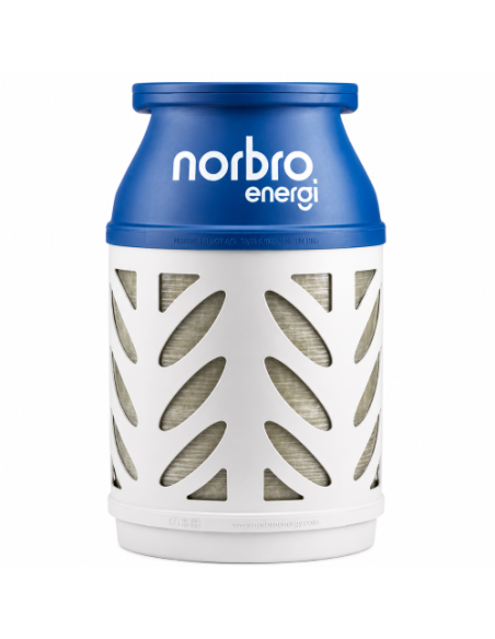 Norbro Composit gas 10kg - (Ny flaske + gas) - kun afhentning