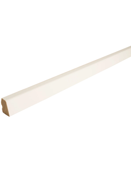 FT Glasliste L704 16x21mm *HVIDMALET* - 270 cm